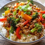Bang Bang Ground Turkey Rice Bowls