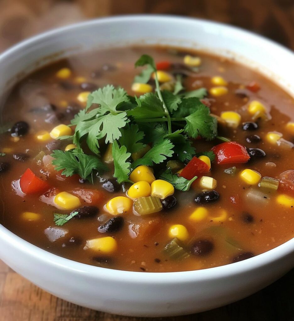 Black Bean Southwest Soup