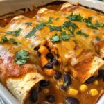Black Bean & Sweet Potato Enchiladas