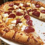 Boat-Ready Hot Honey Pizza with Ricotta & Pepperoni