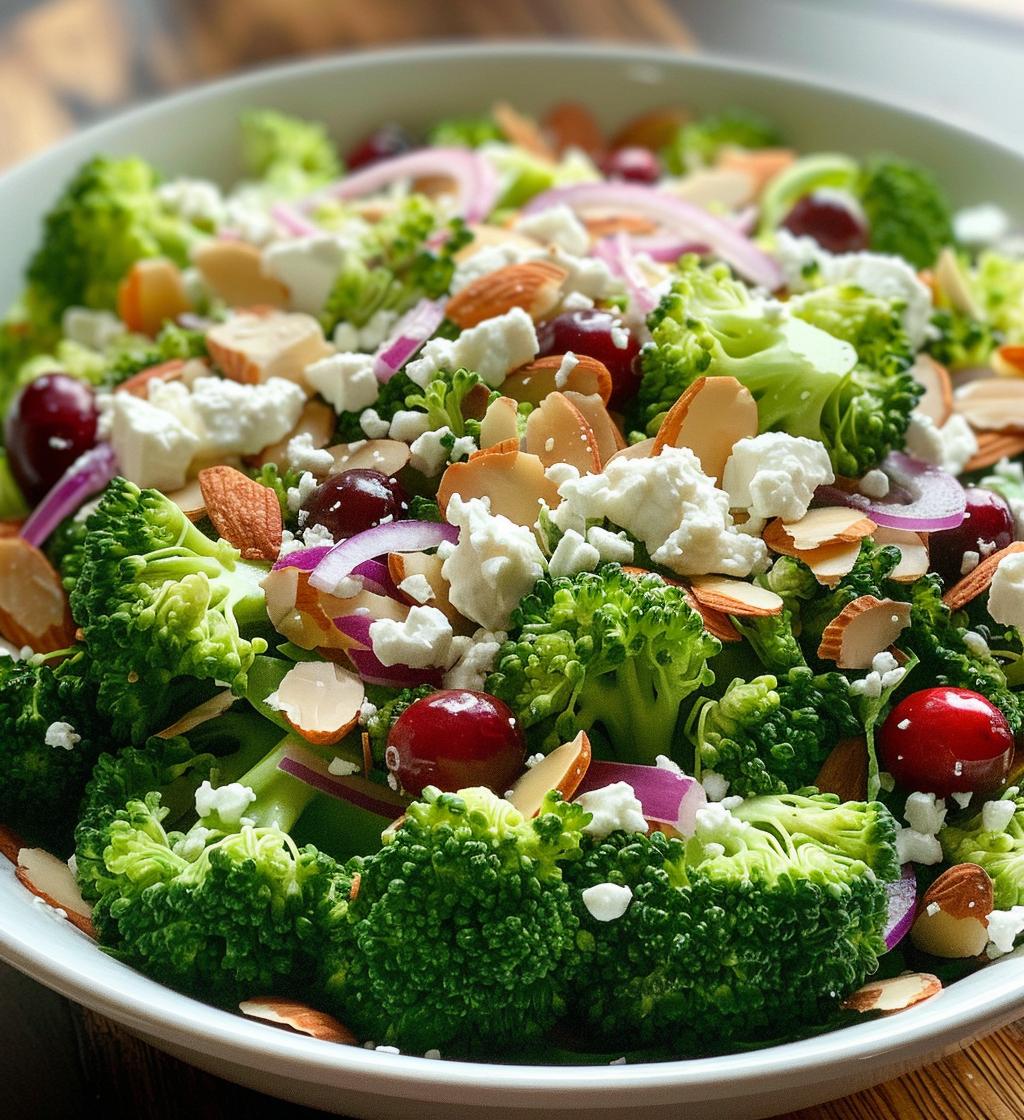 Broccoli Almond Crunch Salad - detail 1