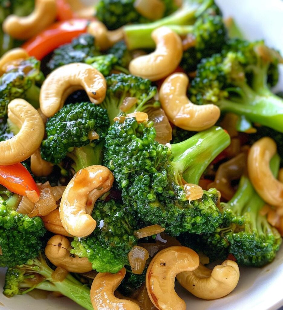Broccoli Cashew Stir-Fry