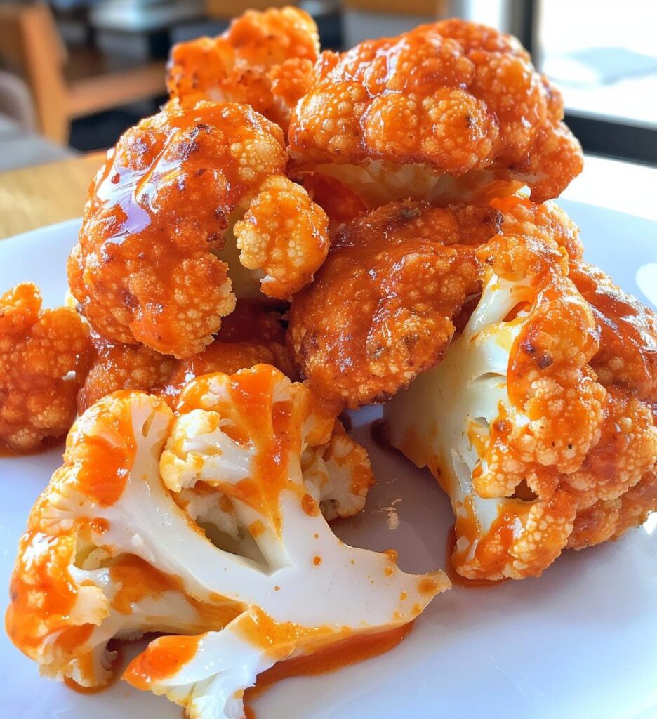 Buffalo Cauliflower Bites