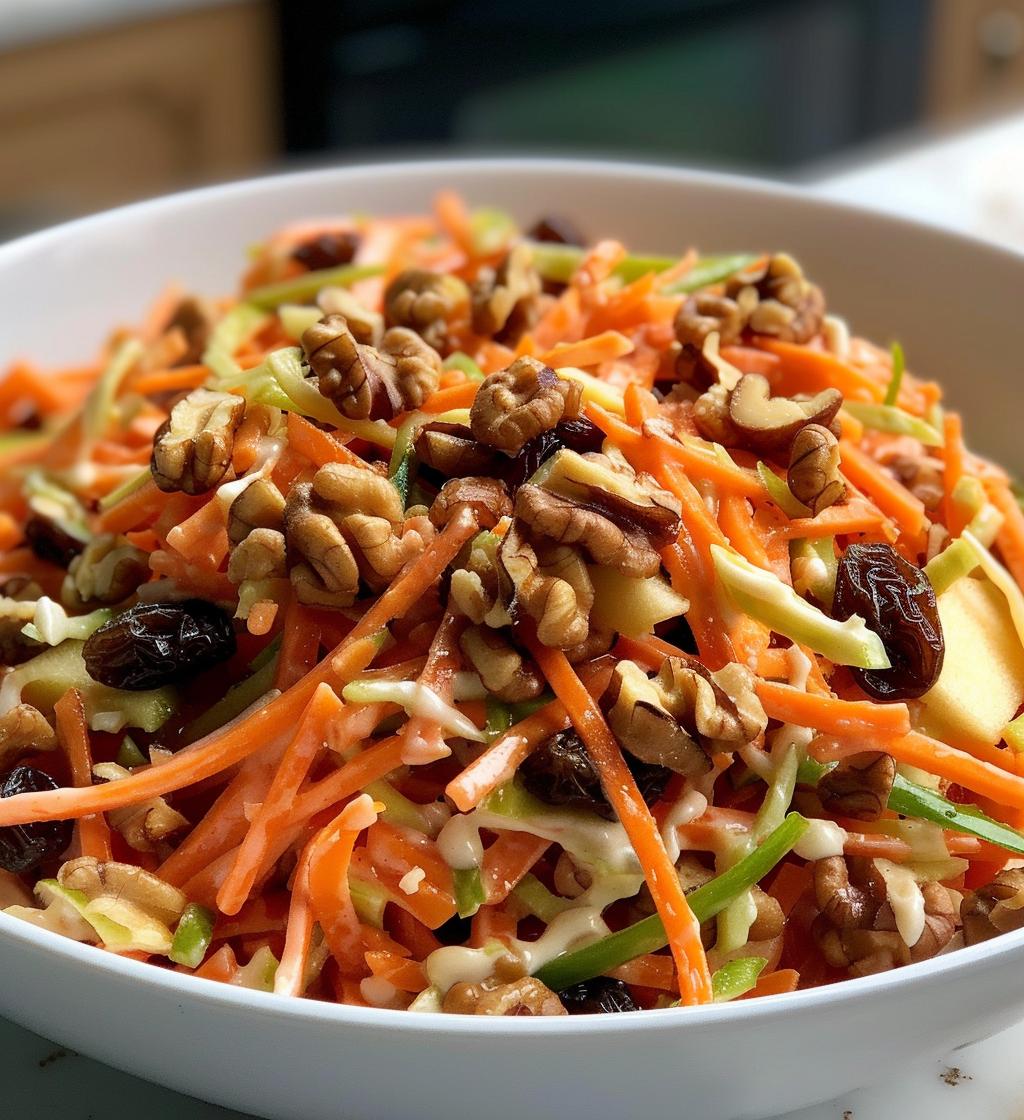 Carrot Apple Slaw - detail 1