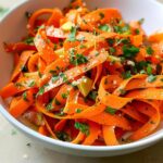 Carrot Ginger Ribbon Salad