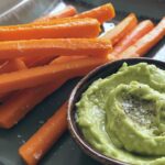 Carrot Sticks + Avocado Dip