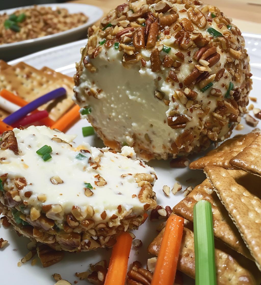 Cheddar Ranch Cheese Ball - detail 1