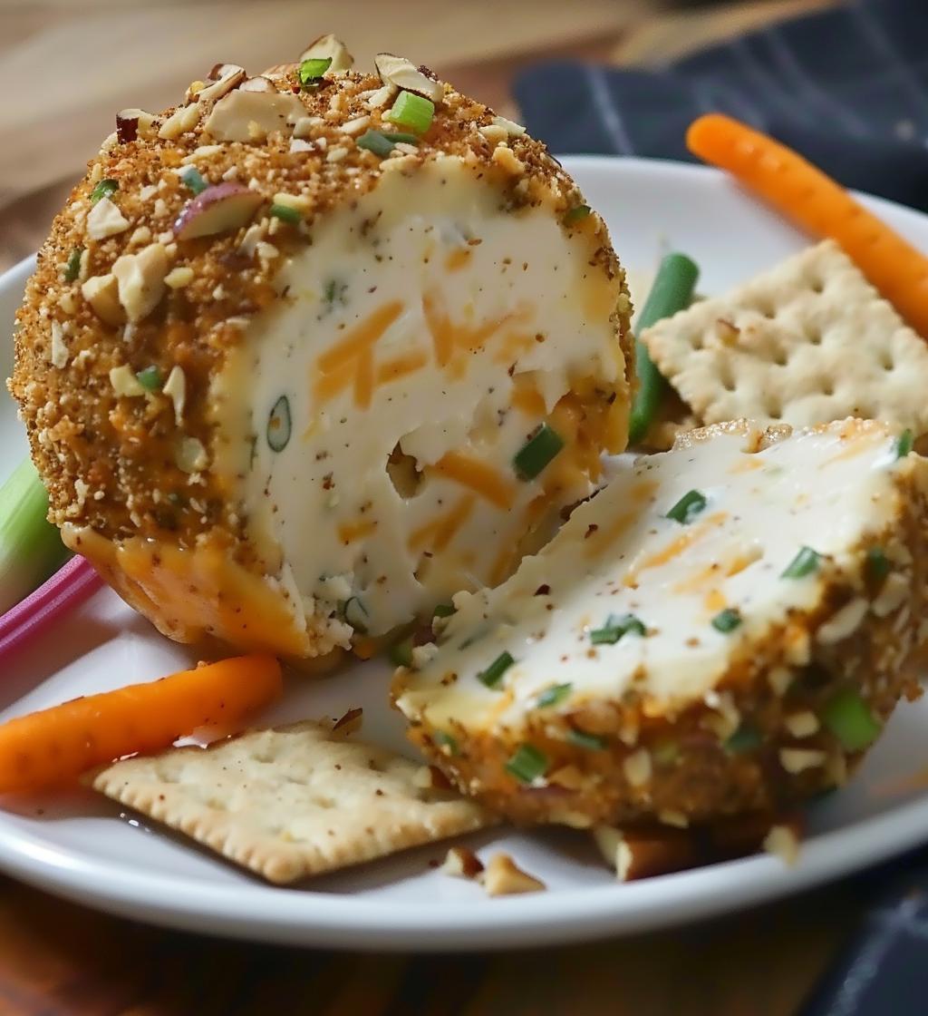 Cheddar Ranch Cheese Ball