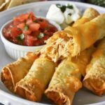 Cheesy Chicken Taquitos