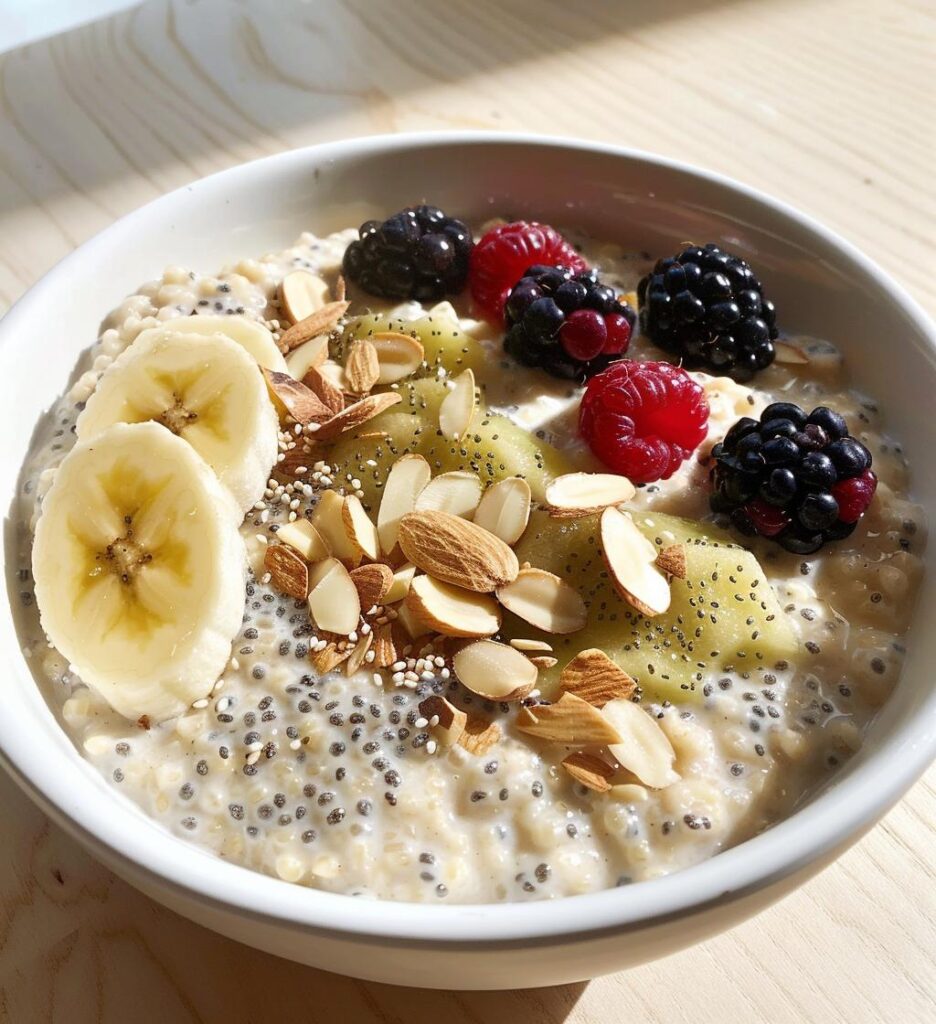 Chia Almond Porridge
