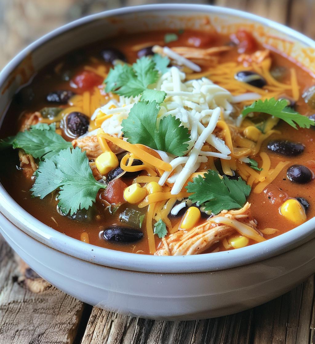 Chicken Enchilada Soup - detail 1
