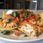 Chicken Tinga Nacho Bites