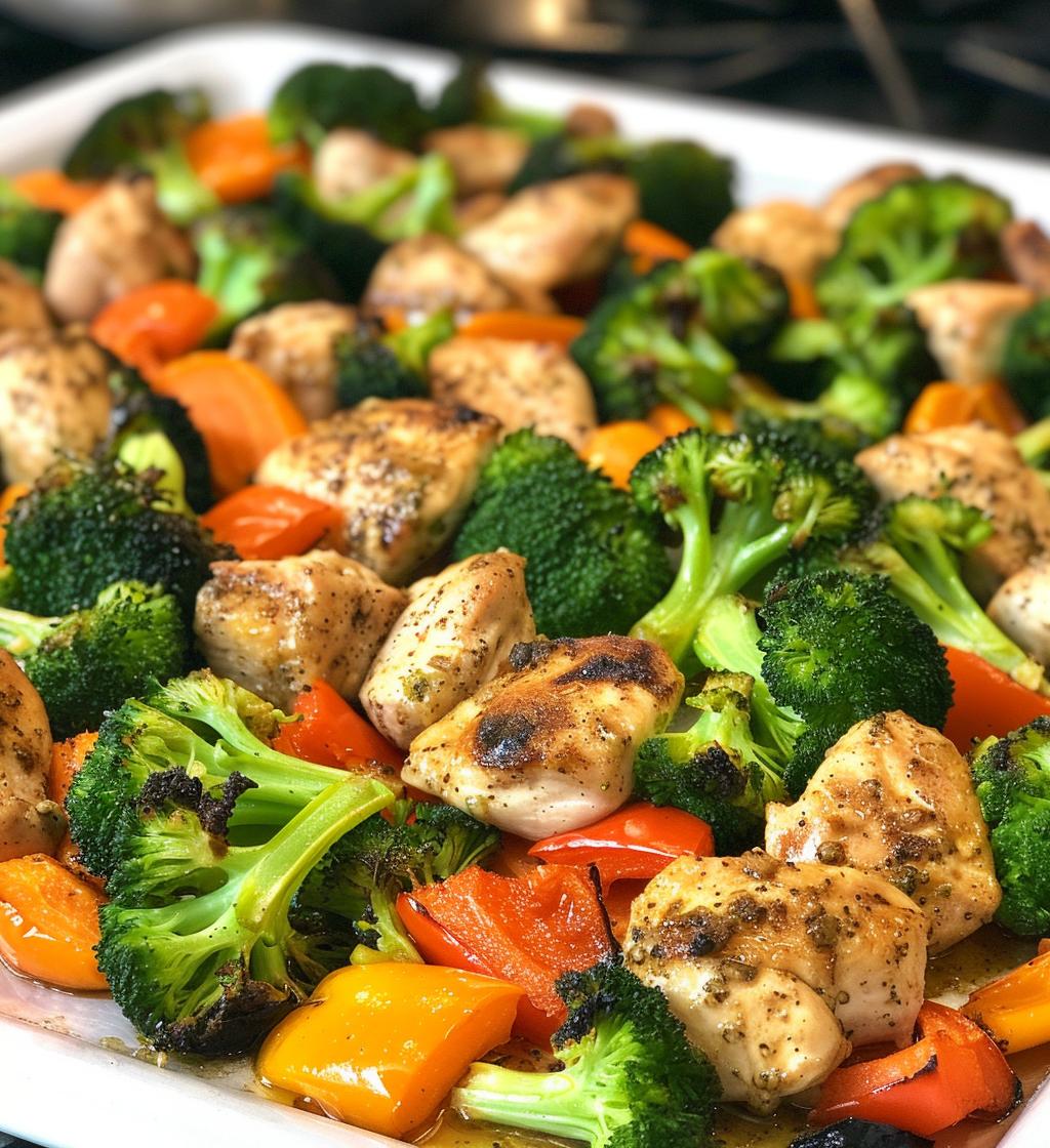 Chicken & Veggie Sheet Pan Dinner
