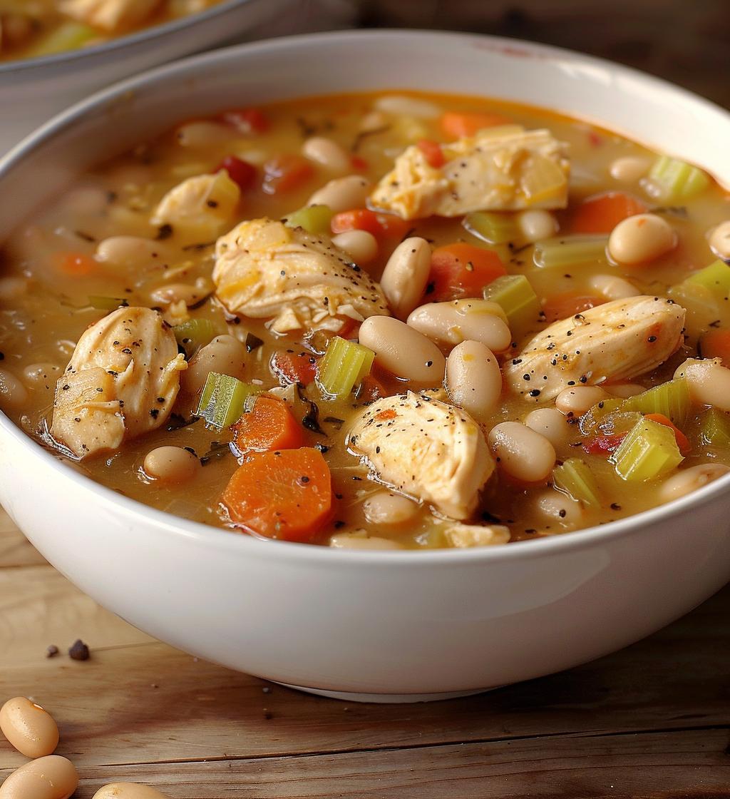 Chicken White Bean Stew A Hearty Hug In A Bowl Simple Recipes Chicken White Bean Stew A Hearty Hug In A Bowl Simple Recipes