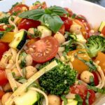 Chickpea Pasta Primavera