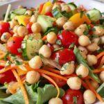 Chickpea Rainbow Veggie Bowl