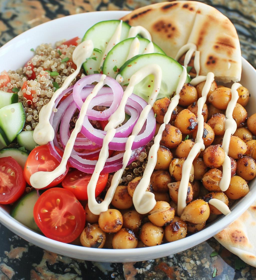 Chickpea “Shawarma” Bowl