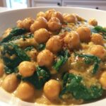 Chickpea & Spinach Coconut Curry