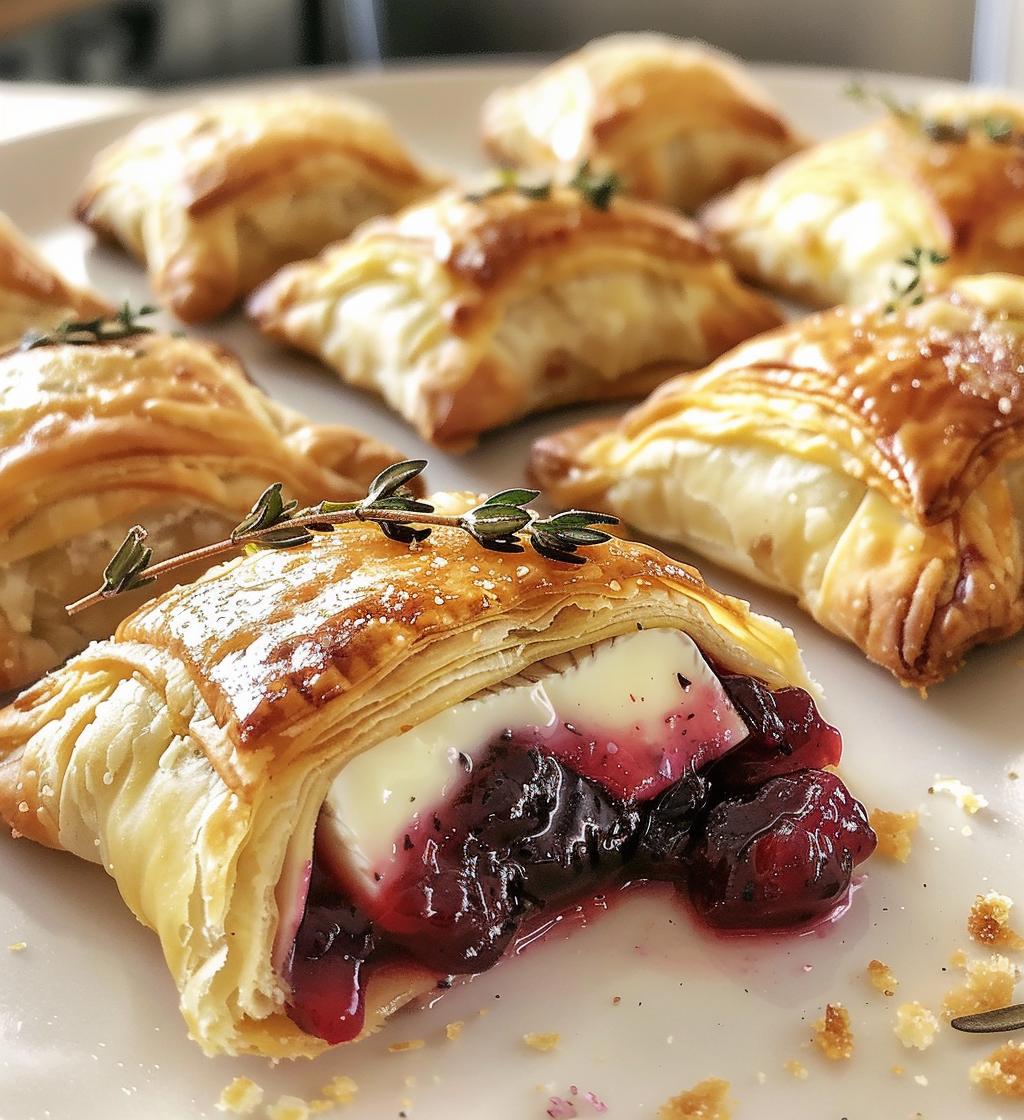 Cranberry Brie Bites - detail 1
