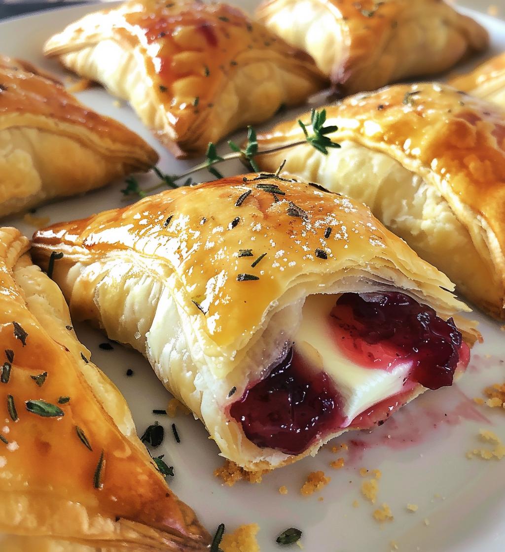 Cranberry Brie Bites