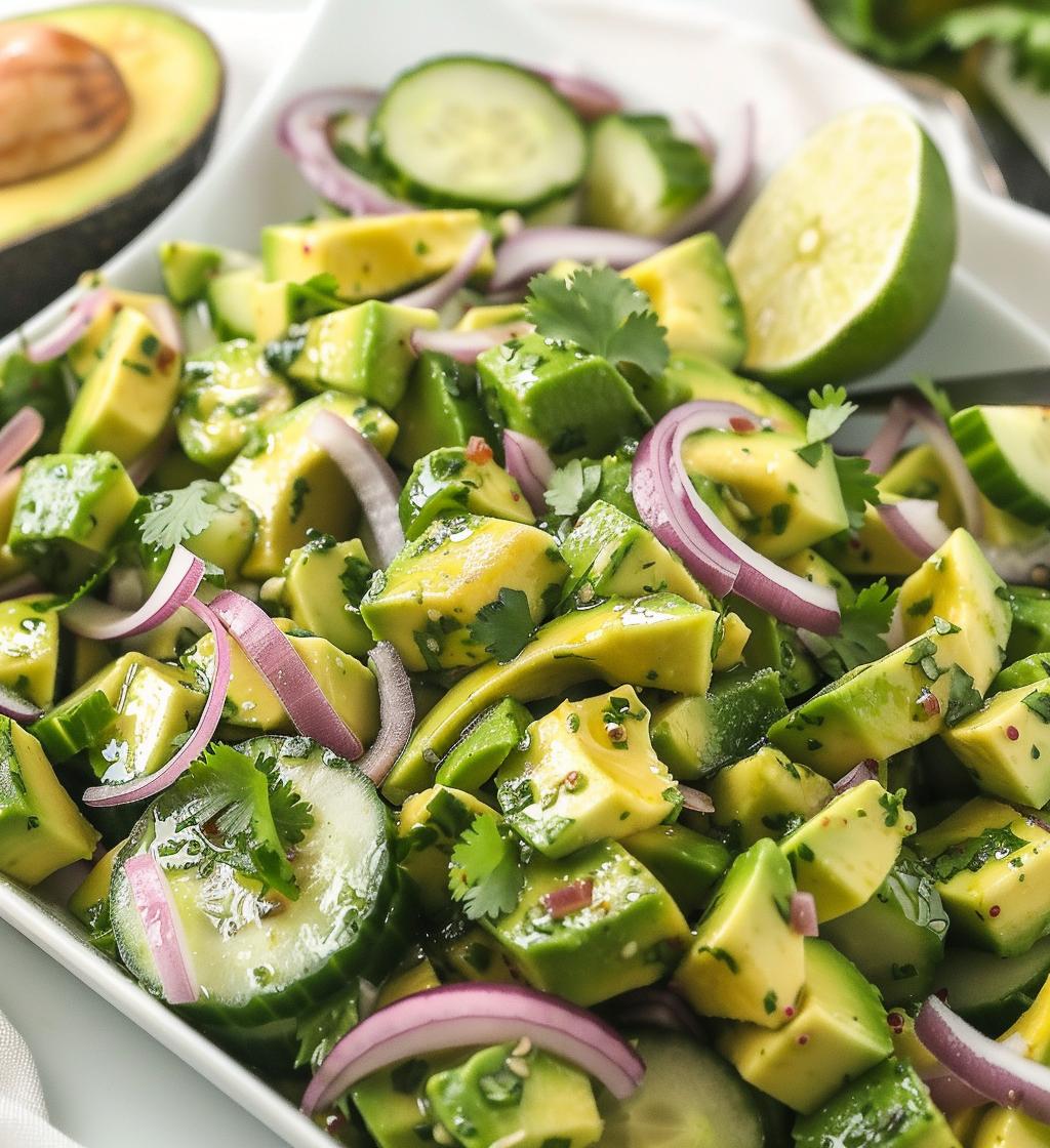 Cucumber Avocado Salsa - detail 1