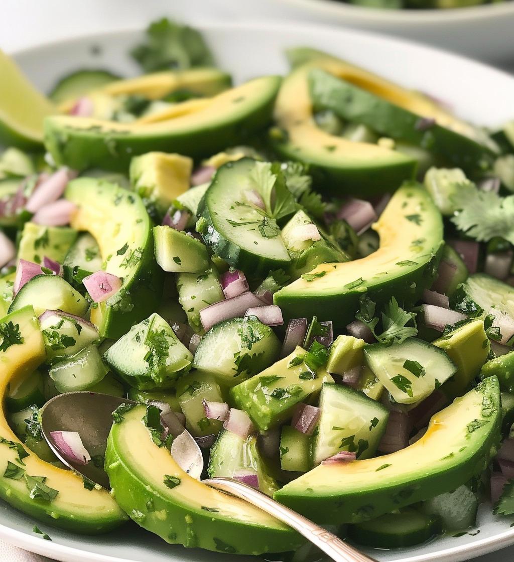 Cucumber Avocado Salsa