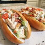 Easy Chopped Chicken Bacon Ranch Sandwich Recipe