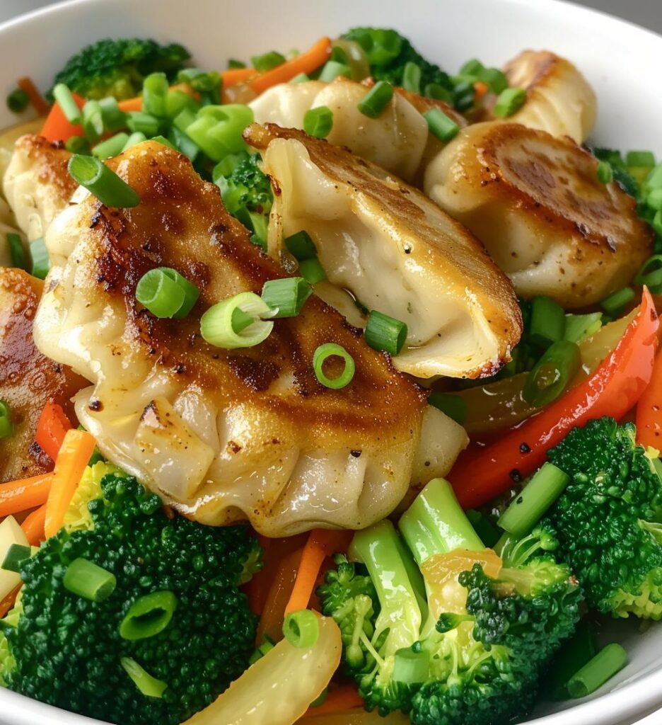 Easy Potsticker Stir Fry
