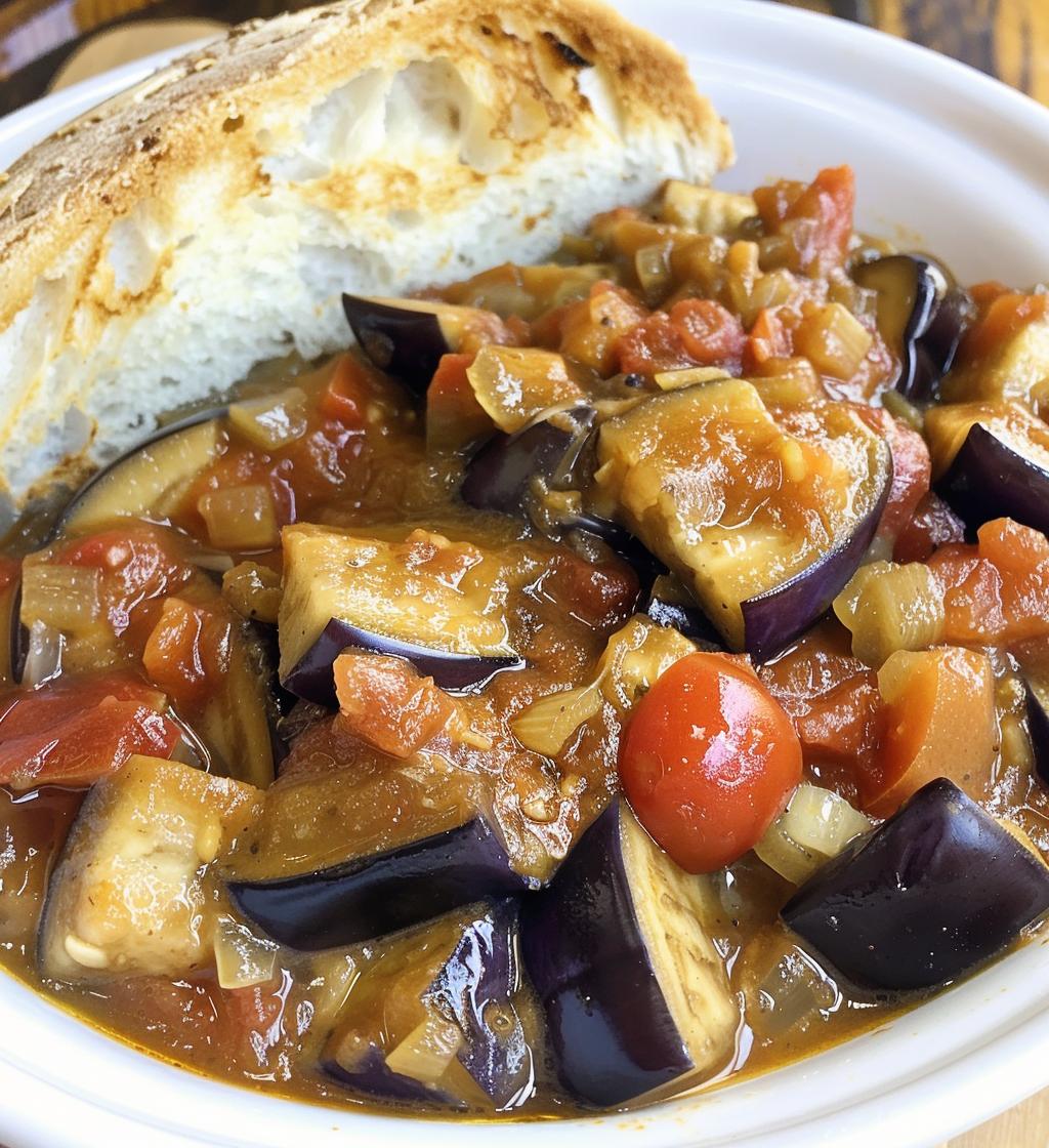Eggplant Tomato Stew