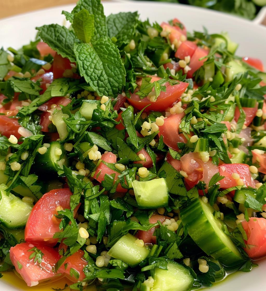 Fresh Herb Tabbouleh - detail 1
