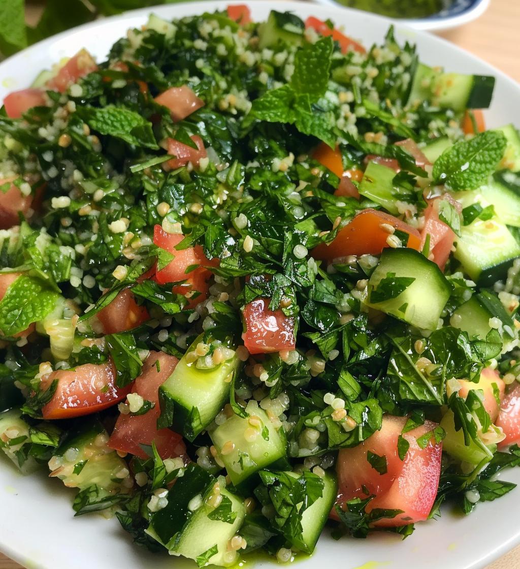 Fresh Herb Tabbouleh
