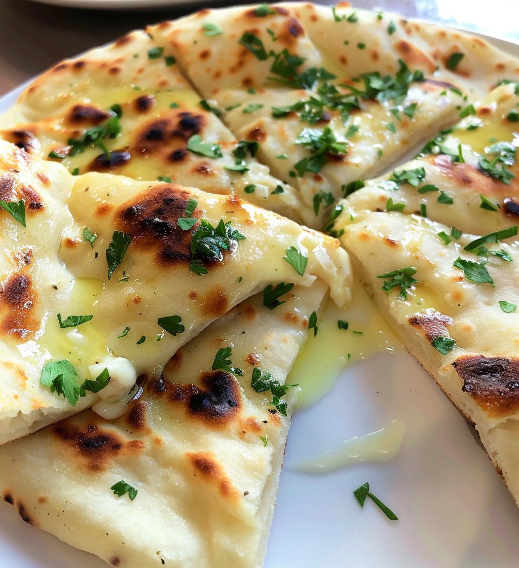 Garlic and Butter Flatbread Recipe - detail 1