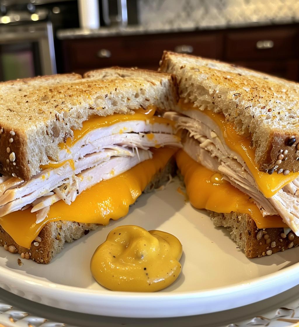 Golden Turkey Dijon Melts - Perfect for Quick Lunches & Easy Dinners - detail 1