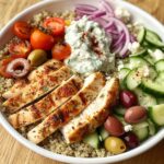 Greek Chicken Bowl with Tzatziki