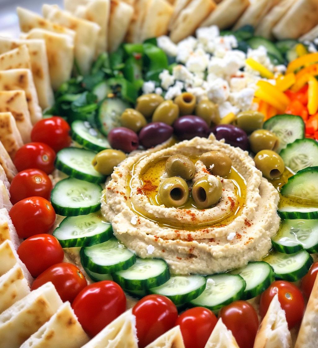 Greek Hummus Platter