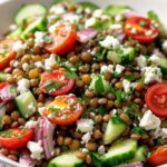 Greek Lentil Salad with Feta