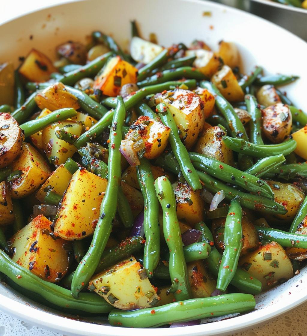 Green Bean Potato Skillet - detail 1