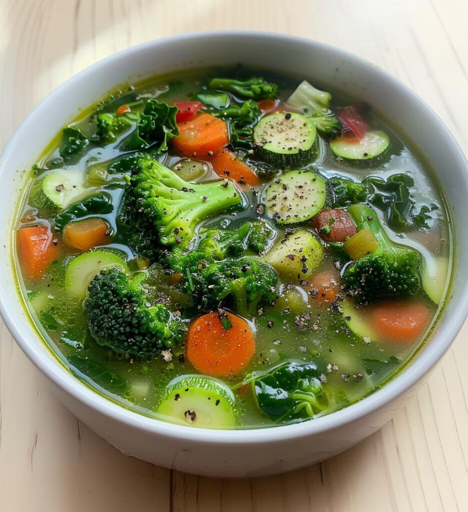 Green Detox Vegetable Soup