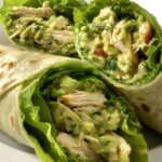 Green Goddess Chicken Salad Wraps