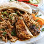 Hands-Off Slow Cooker Chicken Shawarma