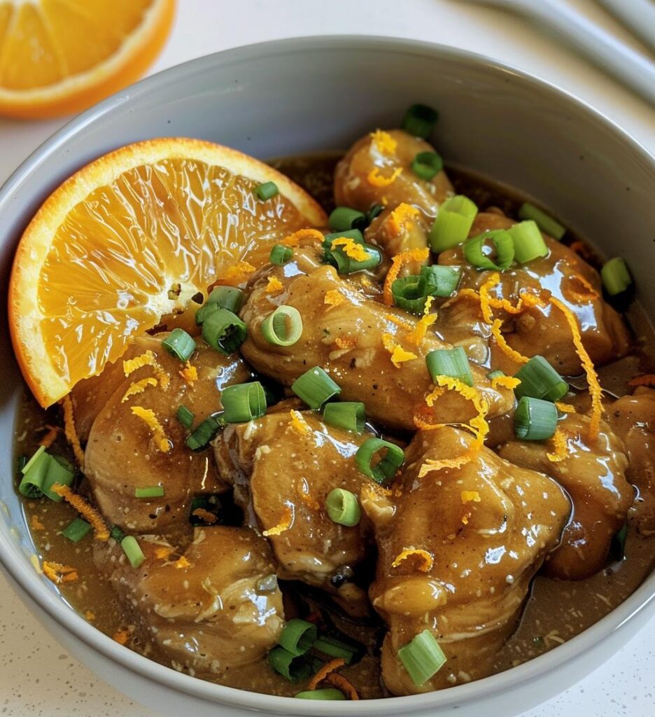 Healthy Orange Chicken
