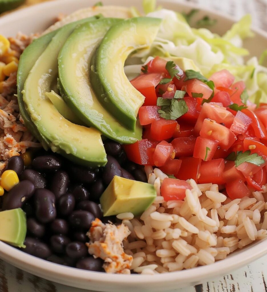 Healthy Turkey Taco Bowls