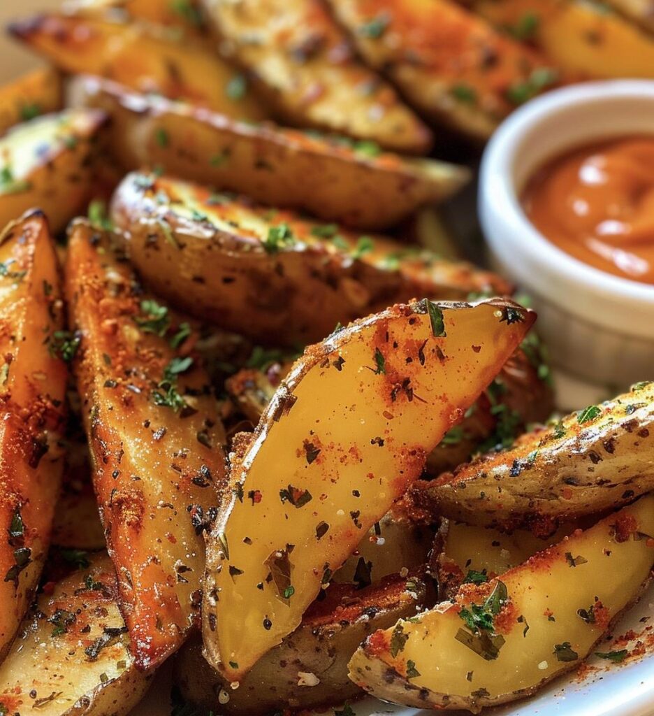 Herb Potato Wedges