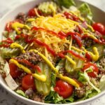 High-Protein Cheeseburger Bowls