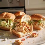 Honey Mustard BLT Chicken Sliders: Mini Delight