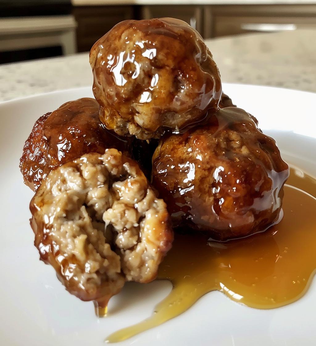 Hot Honey Chicken Meatballs - detail 1