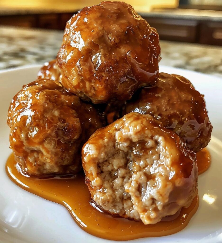 Hot Honey Chicken Meatballs