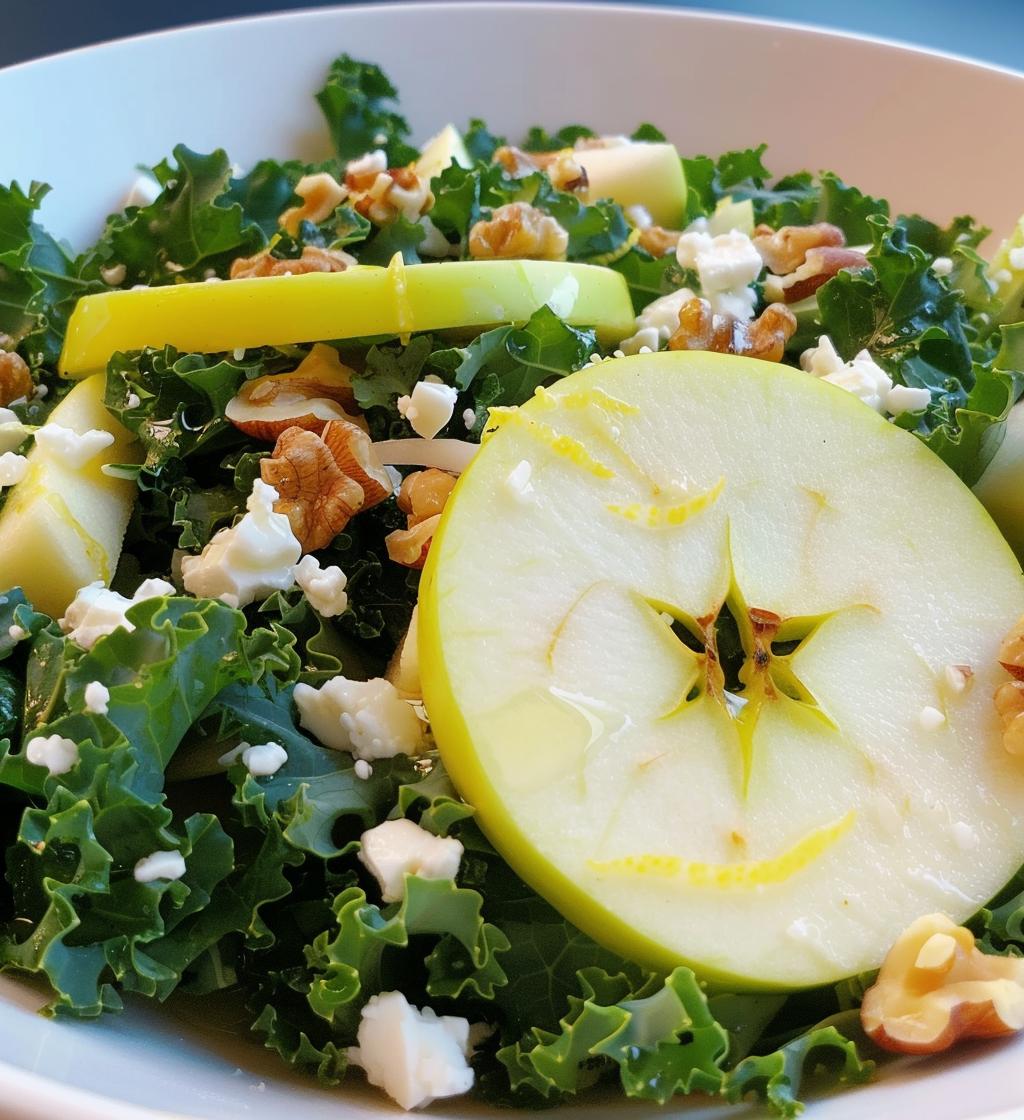 Kale & Apple Lemon Salad
