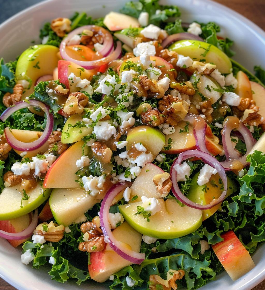 Kale & Apple Lime Salad - detail 1