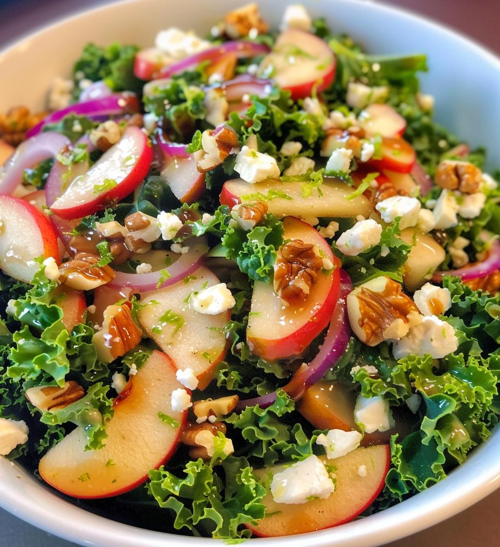 Kale & Apple Lime Salad